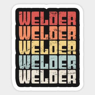 WELDER | Vintage 70s Text Sticker